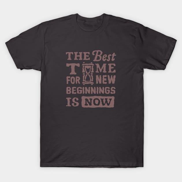 Quote for life about time T-Shirt by barrenstore